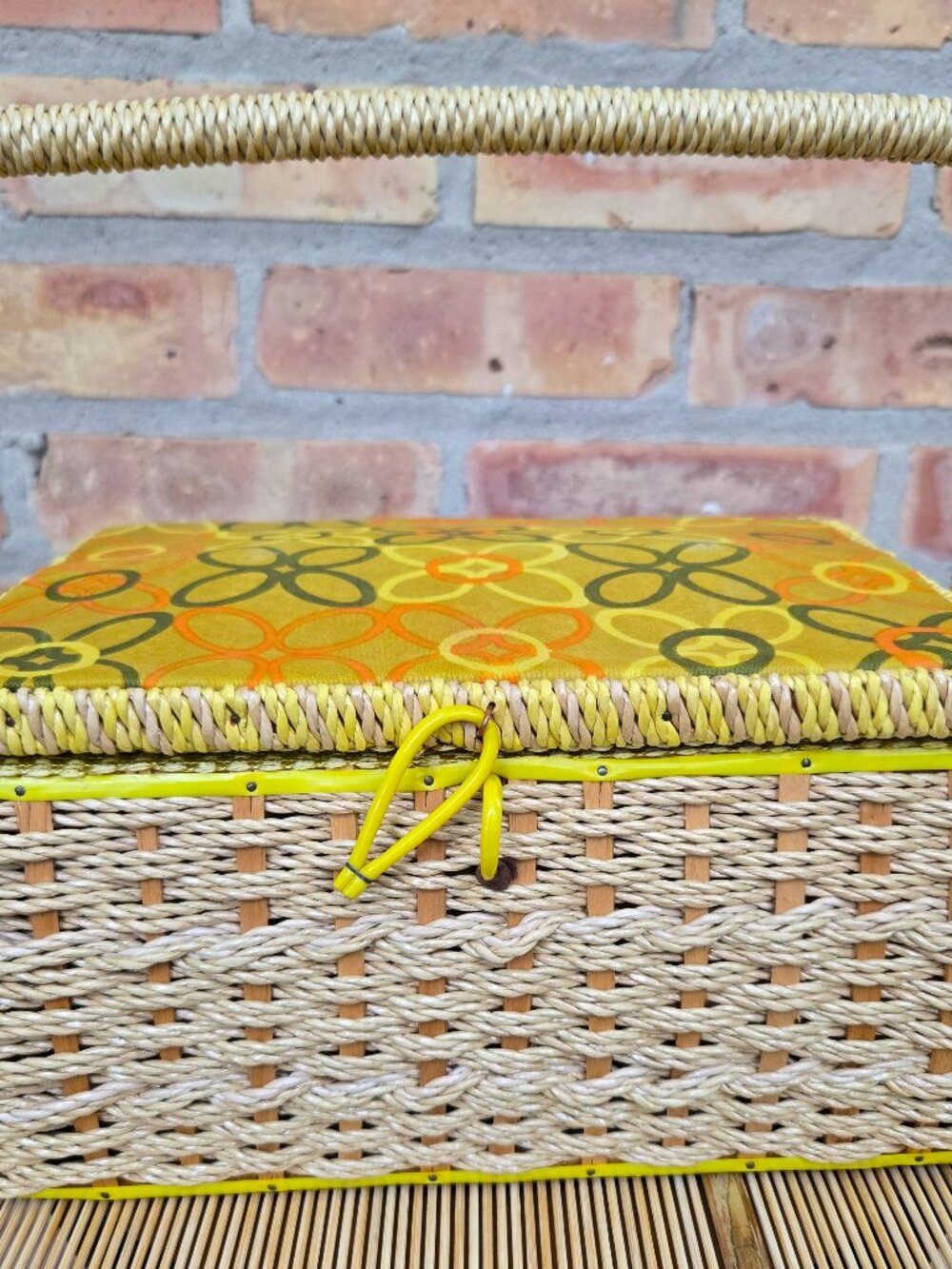 Retro Sewing Basket